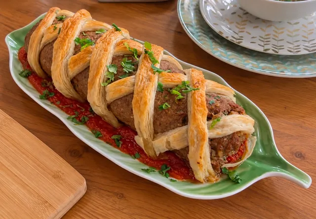İç Pilavlı Kafesli Köfte