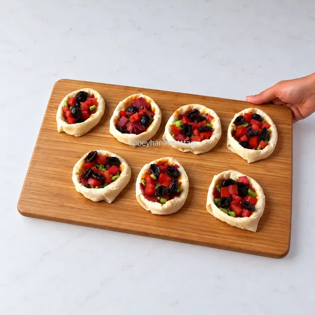 Yufkadan Mini Pizza