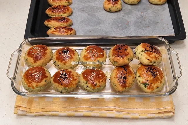 Maydanozlu Peynirli Poğaça