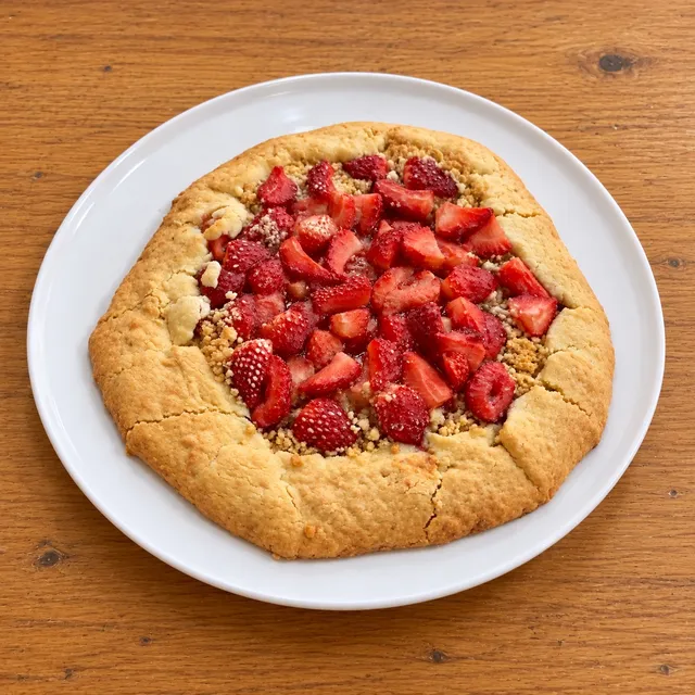 Çilekli Galette