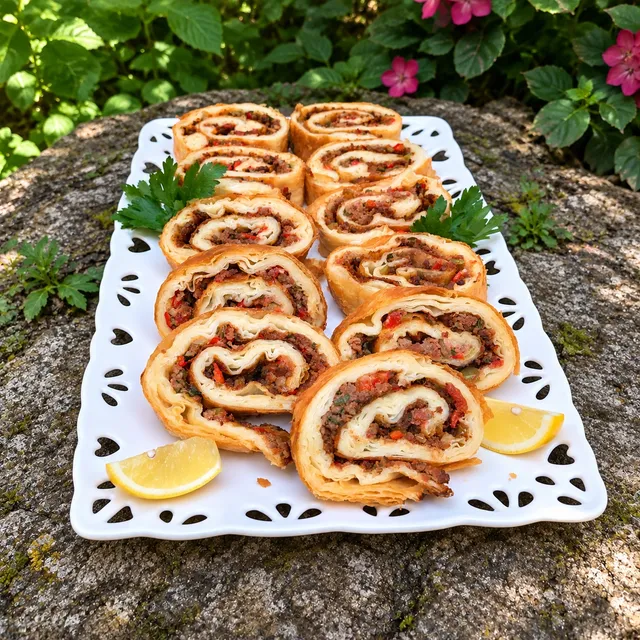 Lahmacun Böreği