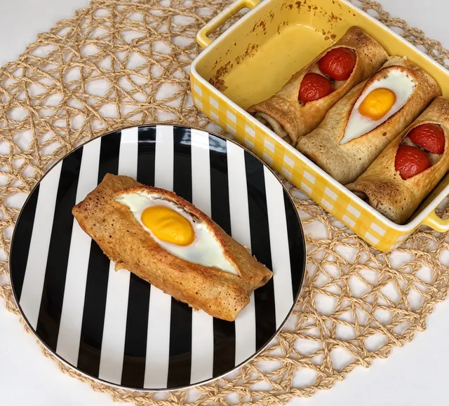 Fırında Yumurtalı Krep