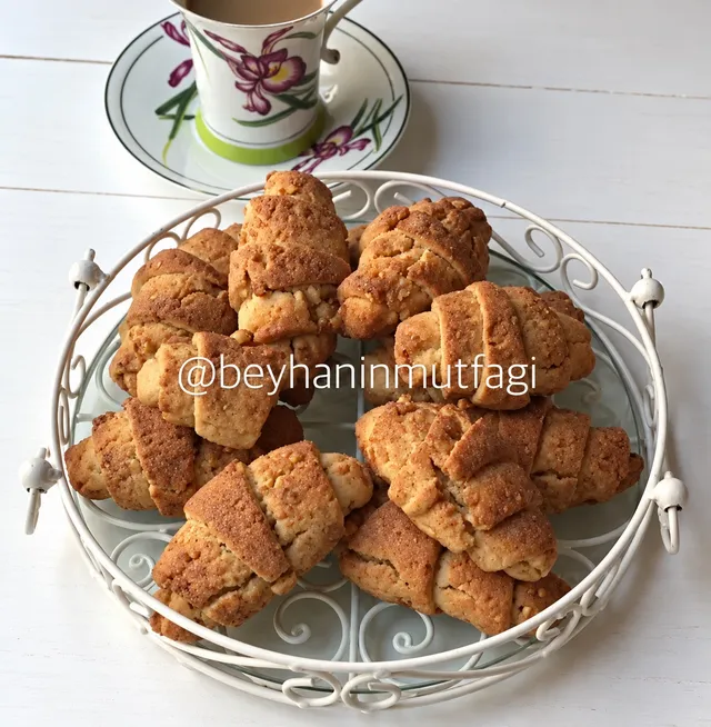 Cevizli Rulo Kurabiye